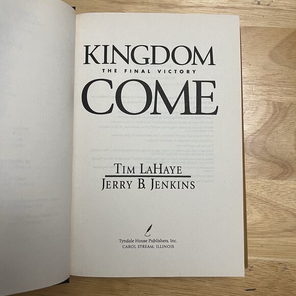Left Behind Series Hardcover Book 16 Kingdom Come Tim LaHaye and Jerry B Jenkins - Picture 3 of 7